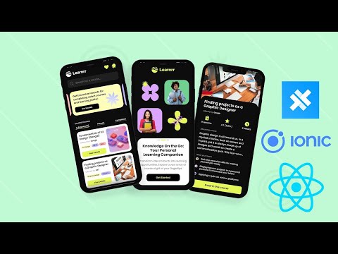 E-Learning App Course Screen UI