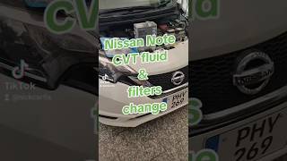 #nissannote #cvtfluidchange #nissan #nickcarfix #cvtgearbox #cvtservice #larnaca
