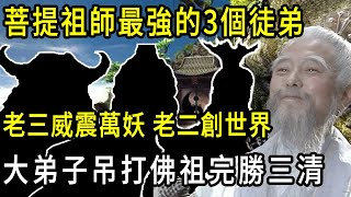 菩提祖師12位高徒！孫悟空實力墊底！一佛一魔一帝，天庭還有四師兄給悟空當內應？萬妖王，人界王，創世神   最後兩名完爆三清#真武大帝#牛魔王#西游记