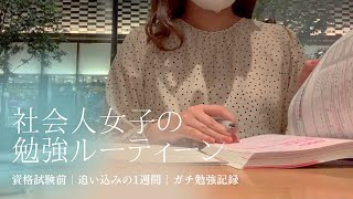 study vlog｜ 社会人だけど勉強頑張ります｜私が勉強する理由