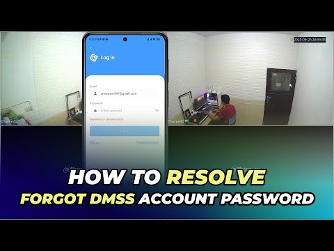 Forgot DMSS Account