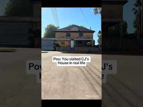 Visiting CJ's house in real life #carljohnson #gtasa #rockstargames #gtasanandreas