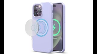 NMS Review: elago Magsafe Silicone Case iPhone 14 Pro Max (Purple)