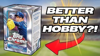 I FOUND THE NEW 2025 TOPPS CHROME BASEBALL BLASTER BOXES!