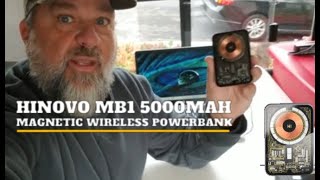 Awesome HINOVO MB1 5000X Magnetic  Wireless Power Bank