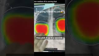 Doctor realizes AI is coming fast! 🤖💨 #Technology #Future #Medicine #ArtificialIntelligence