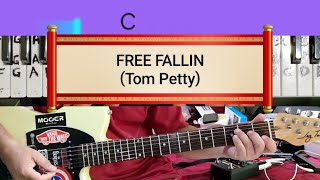 Free Fallin (Tom Petty) guitar cover song