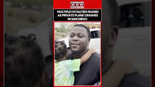 San Diego Plane Crash: Multiple Casualties Feared As Private Cessna Thuds Into Neighborhood #shorts