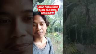 Curah hujan cukup besar dan kerep berkabut🌧️ | vlog#shorts#hujan#viralvideo