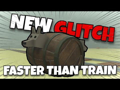 NEW WOLF *FLYING GLITCH* In ROBLOX DEADRAILS