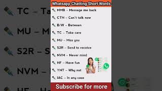 whatsapp chatting short words | #whatsappchatting #shorts
