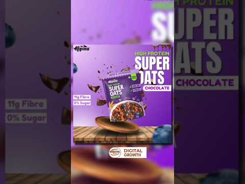 How to Design Food Poster design in Canva with easy steps |  Canva tutorial | Digital Growth designs