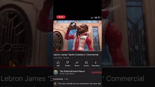 Wanna sprite cranberry? #shorts #lebronjames #christmas