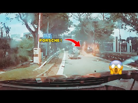 Nicoll Highway Car Accident | Porsche Nicoll Highway