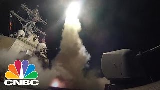 US Fires 59 Tomahawk Missiles Against Syrian Airfield | CNBC