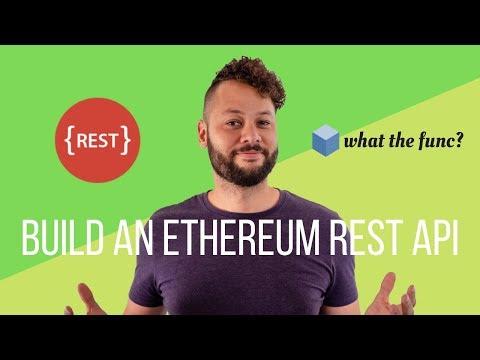 Build an Ethereum REST API