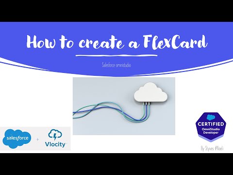 How to Create a FlexCard | Omnistudio Developer