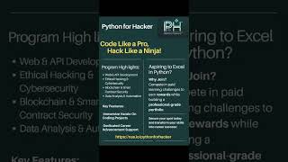 Python So Powerful, It Feels Like Hacking #programming #coding #python #education #python3