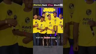 Doctors Rock🗿  IITian Shock😅AIIMS Delhi vs IIT Bombay 🗿 #aiimsdelhi #iit #motivation