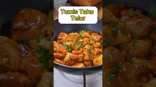 TOFU SAUTEED WITH EGGS || IT LOOKS DELICIOUS. #menusimple