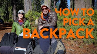 What to look for when choosing a backpack!