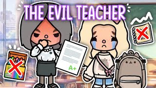 The *EVIL* Teacher ✏️🏫 || *WITH VOICE* 🎙️|| Toca Boca TikTok Roleplay 🩵🌈