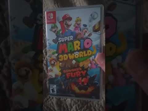 I got Mario 3D World + Bowser's Fury!
