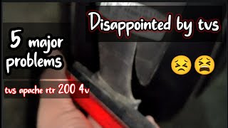 5 REASONS NOT TO BUY TVS APACHE RTR 200 4V BS6|MAJOR PROBLEMS IN TVS APACHE RTR 200 ||THE APACHE GUY