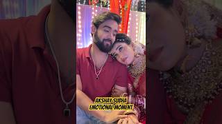 Akshay subha emotional moment #song #arijitsingh #music #lovestatus #cute #romantic #romance #kiss