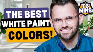 every white paint color you need to know (reviews + palettes)