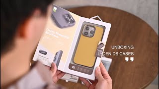 完整開箱展示！Lyden Ds 耐刮皮革磁吸手機殼#uniq  #iphone15pro  #iphone15promax  #lyden