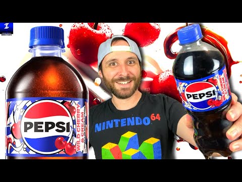 Pepsi Wild Cherry and Cream Review | 2025 NEW Flavor