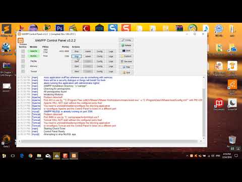 XamppError - Fix apache service error for xampp 2018 [when apache doesn't start] How to solve XAMPP