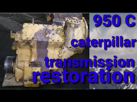 950 C PAYLOADER CATERPILLAR TRANSMISSION RESTORATION