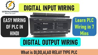 Easy PLC Wiring | DI, DO, AI, AO PLC Wiring 