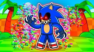 Becoming SONIC.EXE in Roblox!