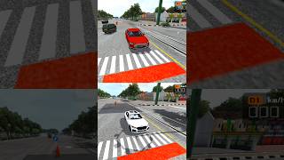 Audi A8  vs BMW 7Series Drag Racing video in Bussid Realistic gameplay video #shorts #ytshorts #fun
