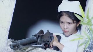 美女特工裝護士潛入醫院，輕鬆乾掉鬼子軍官，⚔️槍槍斃命！