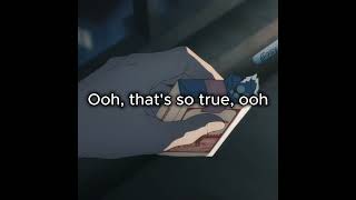 Gracie Abrams - That’s So True (Lyrics) | Anime Edits #lyrics #animemv #newmusic
