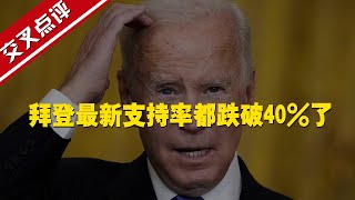 【交叉點評】最新支持率都跌破40%了 拜登卻還在嘴硬…