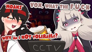 Vox slowly gets more drunk while Reimu is in terror