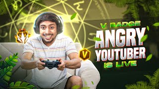 FREE FIRE LIVE WITH ANGRY YOUTUBER 👽 #ff #freefire #shorts #shortsfeed #livefreefire