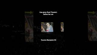Rosé with her pre-set Tim hortons #timhortons #toronton2 #rosie #blackpink #blinks
