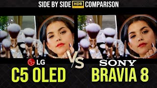 LG C5  vs Sony BRAVIA 8 | 2025 OLED TV Comparison Review