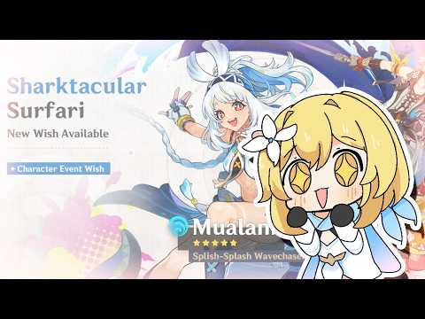 MUST PULL MUALANI! - Genshin impact animation