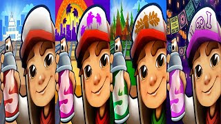 Subway Surfers : Washington DC 2025 🆚 Venice Beach 2025 🆚 Mumbai Holi 2025 🆚 Vegas Queens 2025