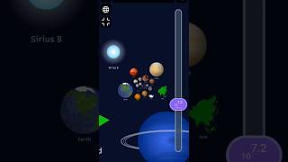 largest size of galaxy in universe to smallest atom size