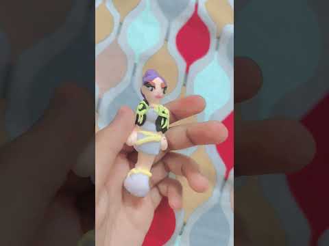 K-pop Demon hunter Rumi clay art #kpopdemonhunters #rumi #huntrix #kpopidol .