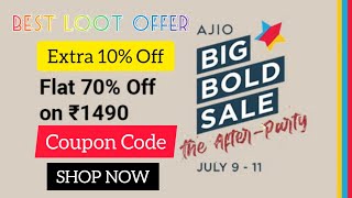 #ajio big bold sale haul 2021 | ajio coupon code | flat 80% off | ajio discount coupons #shorts