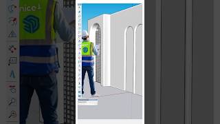 Transforming spaces with parametric wall design! #sketchup#art #nicetower  #sketchupplugin